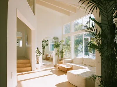 home interior used for real estate property showcase video services